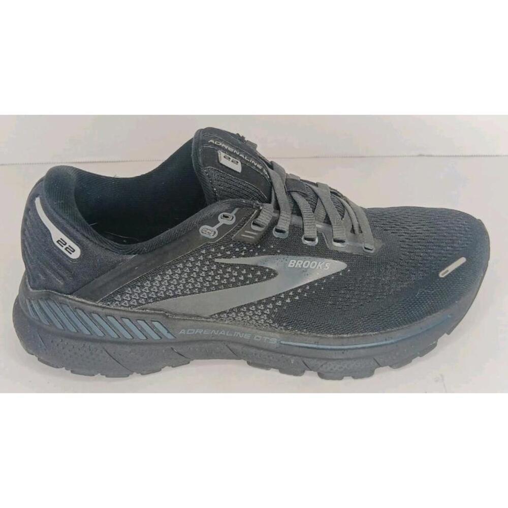 Brooks Womens 8D Adrenaline GTS 22 1203531D020 Black Running Shoes *no Insoles* - Picture 4 of 13